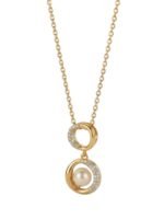 Gold-Plated Pearl Chain