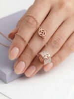 Rose-Gold Ring Chain - Image 2